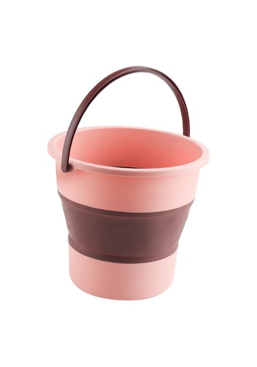 Suntek Katlanabilir Kova Pembe 10 L Pembe
