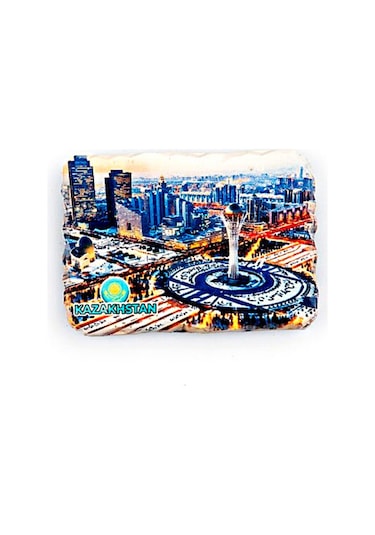 Kazakistan Astana Kırık Magnet