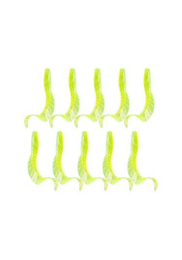 Springsun 10 Adet Yumuşak Yemli Parlak Renkli Tatlı Ve Tuzlu Su Balık Avı Yem Seti