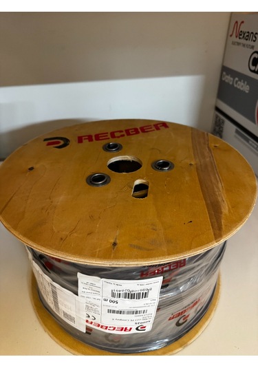 Reçber Cat6 Pe U/utp Sl400 23awg 500 M. Dış Ortam