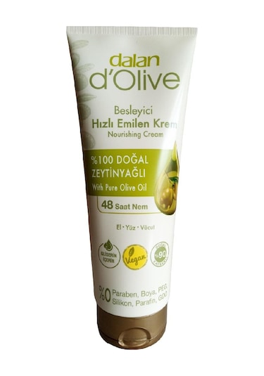 Dalan D'olive Besleyici Hızlı Emilen Krem 250 ML