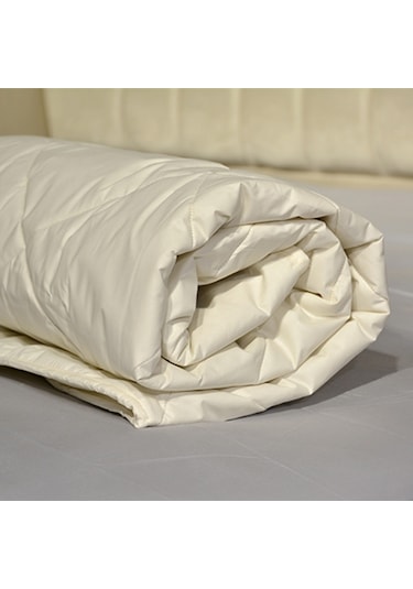 Viscoleff Tek Kişilik Yorgan Yarısı Yün,Yarısı Pamuk