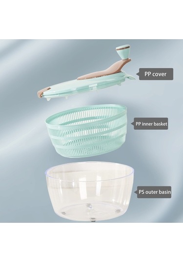 Pazly Çok Renkli Sağlam Sıkıştırılabilir Mutfak Tahliye Sepeti - Meyve & Sebzeler İçin, Kızartma Dumanı Ve Splatter Azaltıcı Çok Renkli