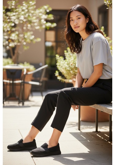 Dosa Shoes 701 Babet Kadın Ayakkabı Siyah