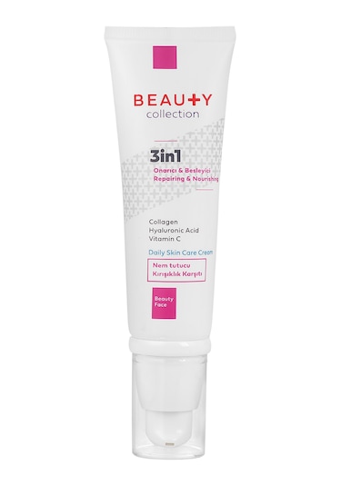 Beauty Collection 3 in 1   Nemlendirici Cilt Bakım Kremi 50 ML