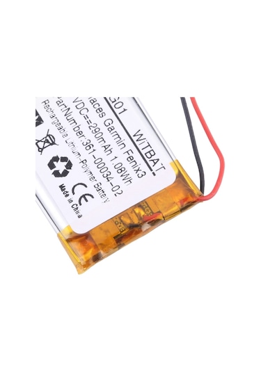 Cbtx Garmin Fenix 3 / F3 Hr Spor Saat Pilinin Değiştirilmesi 361-00034-02 290mah