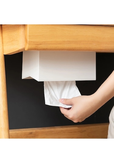 Gri-mutfak Doku Kutusu Kapağı Peçete Tutucu Kağıt Havlu Kutusu Peçeteler İçin Doku Dispenseri Duvara Monte Konteyner Mendil İçin