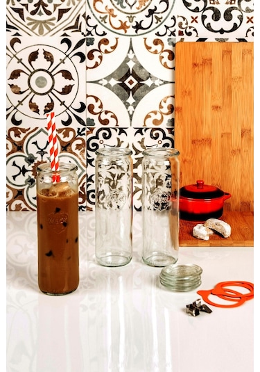 Weck 600 Ml Silindir Kavanoz Set 3 Adet 905