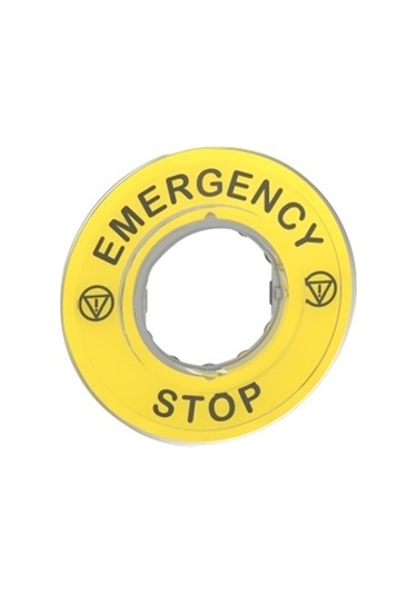 60mm Acil Durdurma Etiketi