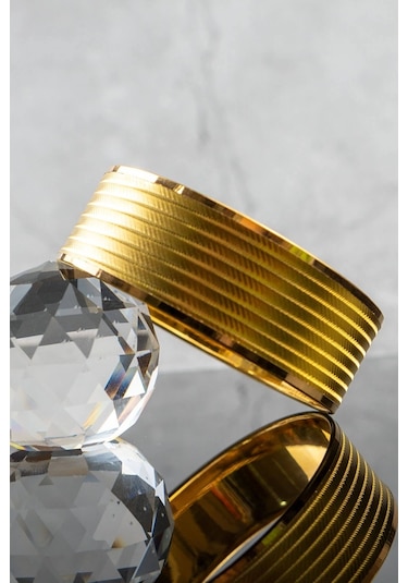 22 Ayar İşçiliksiz Trabzon Desen Bilezik 25 Gr