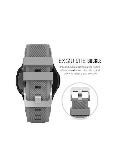 Honor Watch Gs Pro Tırtıklı Silikon Kordon Kayış