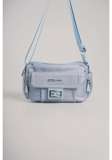 Ççs Kadın 17890 Omuz Çantası Mavi