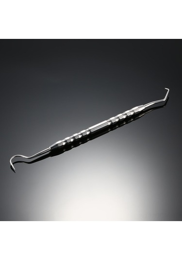 Qingmipy Çift Uçlu Paslanmaz Çelik Diş Muayene Aleti, Diş Hekimliği İçin Pratik Ve Ergonomik Tasarım