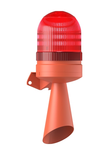 Mesan Ms 5826.1.110-220vac Led Flaşör 2 Ses Borulu Elektronik Siren
