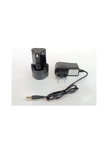 12 Volt 1,5 A Şarjlı Matkap Yedek Pil + Adaptör Setibatarya Li...