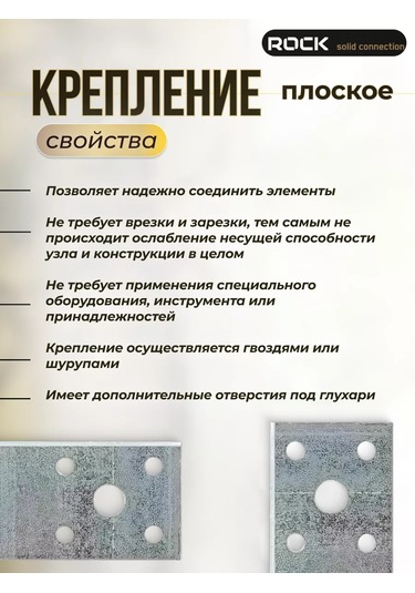 Rocksolıd 100 35 Mm Metalik Bağlantı Plakası 226249443