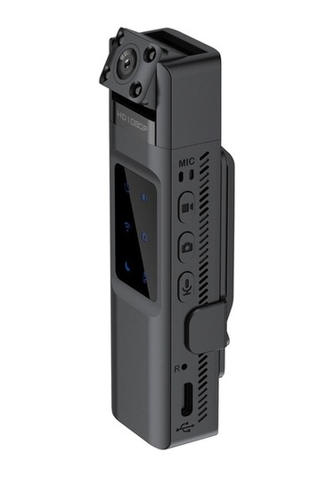 Ulzyvf Haikou Kompakt Klipsli Geniş Açılı Aksiyon Kamerası Lw Siyah Siyah