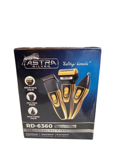 Frefly Asstra 3 Başlıklı 3In1 Tıraş Makinesi