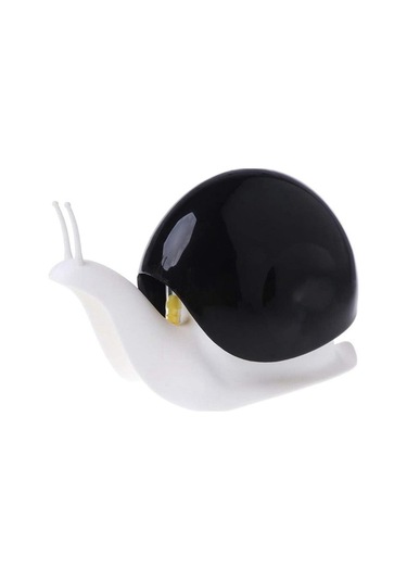 Xurunkeji Mutfak, Banyo Vb. İçin Sevimli Salyangoz Sabunluk 120ml Siyah Siyah