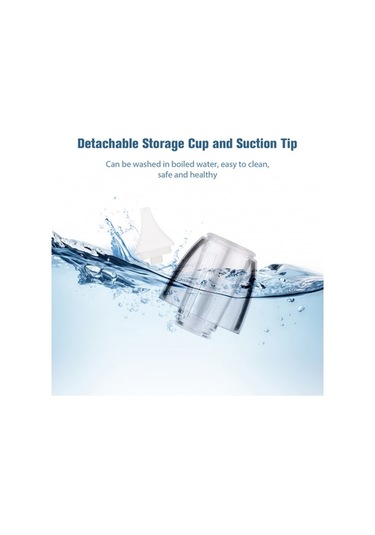 Novahub Moveevo Bebek Burun Aspiratörü - 3 Seviye Emme, Sessiz, Dahili Pil, Işık & Müzik