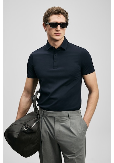 Lufian Jaxon Hi- Tech Performance Dikişsiz Polo Tişört Lacivert Lacivert 111040241100200 Lufian Jaxon Hi- Tech Performance Dikişsiz Polo Tişört Lacivert Lacivert 111040241100200