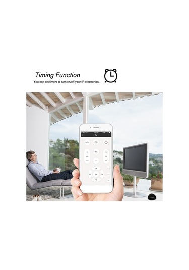 Tongxida Tuya Wifi Akıllı Sesli Ir Kumanda - Ev Aletlerini Uzakdan Kontrol Et, Google Home/alexa Desteği, Beyaz Lq-y08