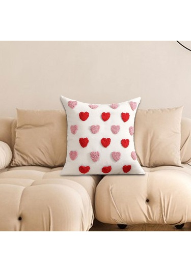 Suntek Nakışlı Yastık Kılıfı Kanepe Oturma Odası Yatak Ev Stil C