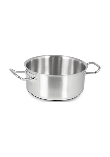 Kapp Kapaksız Çelik Tencere - Silindirik 22X9.5 CM - 3.6 L