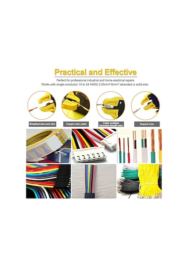 Papağan Pense Kablo Ucu Sıyırıcı Pense Kablo Soyucu Kesici