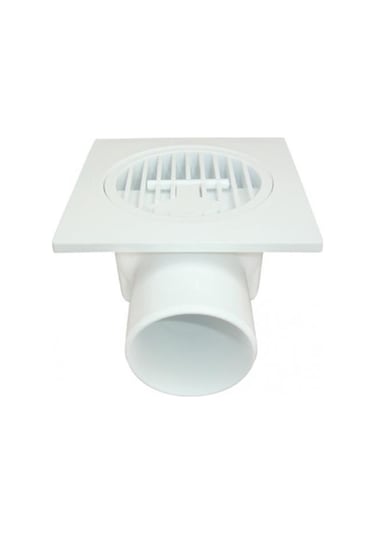 Plastik Yer Süzgeci 10x10 Cm 50 Mm Yandan Çıkış Çok Renkli