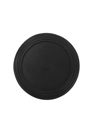 Lemestar Siyah 46mm Çelik İğne Floral Tutucu, Dayanıklı Gümüşlü Tabanlı Vazo Koruyucu, Ev Otel Japon İkebana Araçları