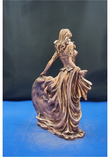 Frigga Annelik Tanrıçası Heykeli 22 Cm Mitolojik Biblo, Ev Dekor Ve Hediyelik Bakır