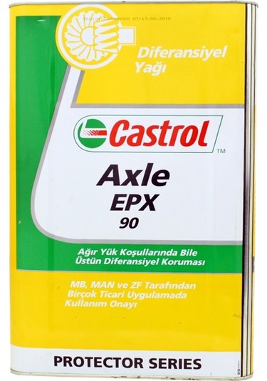 Castrol Axle Epx 90 Diferansiyel Yağı 18 L