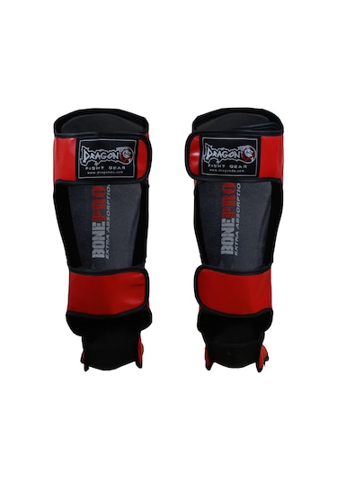 Dragondo 40715-p Kaval Ayak Koruyucu Profesyonel Kick Boks Kaval Koruyucu Kırmızı