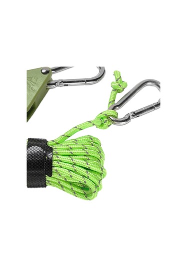 Suntek Cırcırlı Askı Halat Askısı Hızlı Kilitleme Yeşil Yeşil