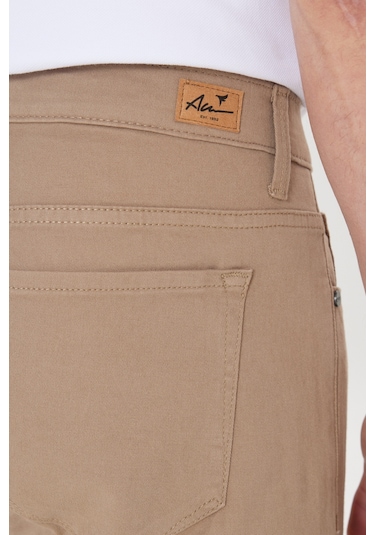 Ac&Co / Altınyıldız Classics Slim Fit Dar Kesim Pamuklu Chino Erkek Pantolon - Camel Ac&Co / Altınyıldız Classics Slim Fit Dar Kesim Pamuklu Chino Erkek Pantolon - Camel