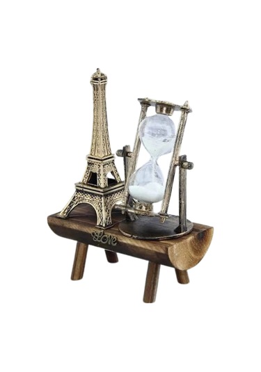 Paris Eyfel Kulesi Hediyelik Eyfel Retro Kum Saati Dekoratif Eşya