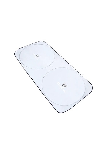 Goldenqian Araç Ön Camı Güneş Gölge Siperliği Uv Koruma Kalkanı Dacia Duster Logan Sandero Stepway Dokker Lodgy Mcv 2019 1pcs-a