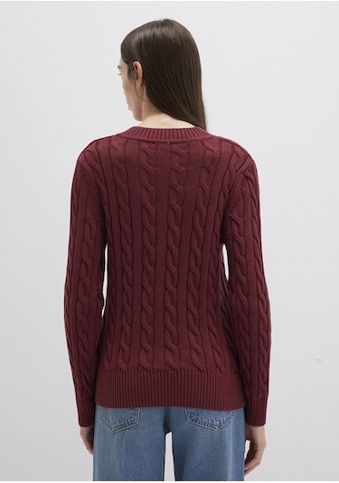 Mavi - Bordo Kazak 1710720-85493 Bordo