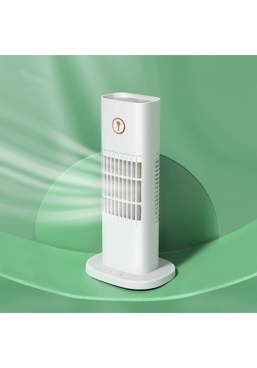 D3 Ana Sayfa Usb Hava Soğutucu Su Masaüstü Tower Fan Nemlendirme Sprey Fan Ekle Beyaz