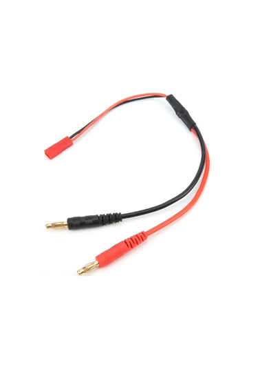 Wezone Rc Modeli İçin B6 Lipo Şarj Cihazı Bağlantı Kablosu - Jst'den 4.0mm Muz Soketine, 21.6cm Silikon Teli, 1s Pil Uyumlu