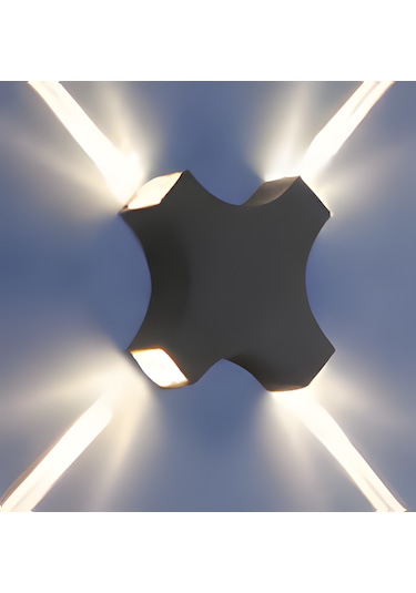 Kendal Dekoratif Star Duvar Apliği Kda754 / 4w / 3000k / Ip54 Gün Işığı