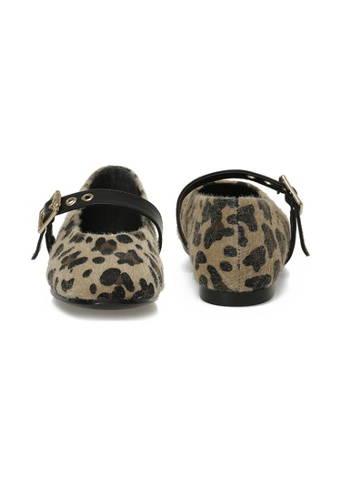 Butigo 25k-2009 5pr Taba Kadın Babet 000000000102042811 Taba-leopar