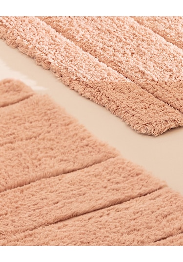 Madame Coco Bleuet Banyo Paspası - Pudra - 60x100 Cm Bapa0000000010 Pudra