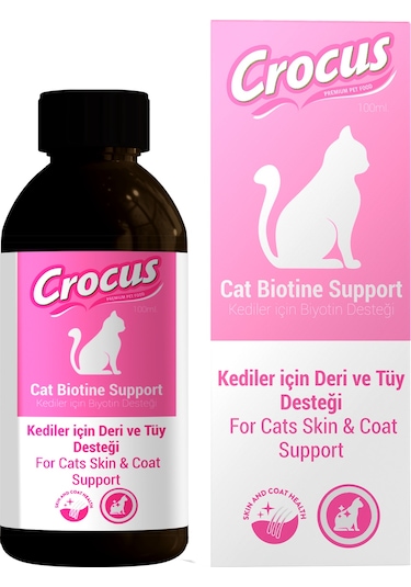 Crocus Kedı Tüy Sağlığı Damlası 100 Ml X 2 Adet N141