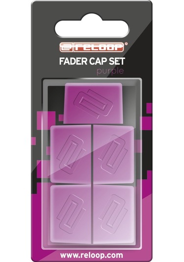 Fader Cap Set Purple Set Of 5