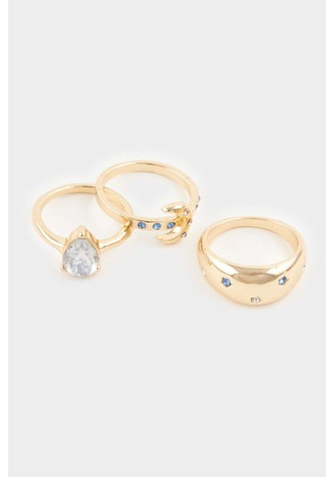 Defacto Kadın 6lı Gold Yüzük F7695axnsgd1 Diğer