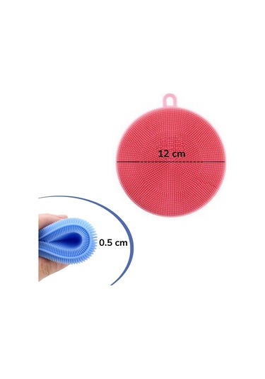 Zmc Bilişim 2'li Kir Tutmaz Tırtıklı Yüzey Bulaşık Yıkama Pedi