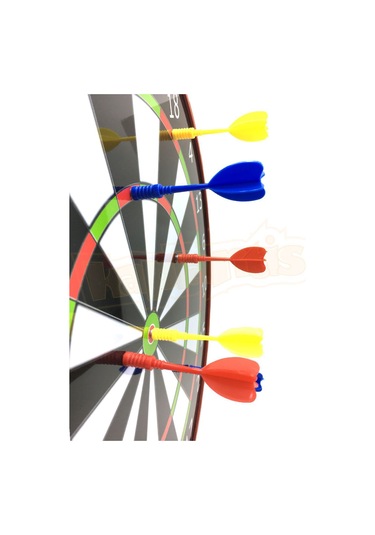 Manyetik Dart Tahtası Dart 14.5" 37 Cm'lik Büyük Boy