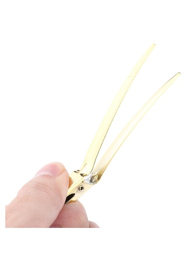 Suntek 12 Adet Ördek Gagası Saç Kesit Klipler Salon Altın